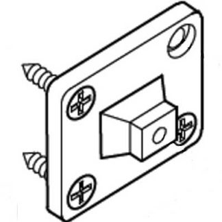 Side Hinge with Screw Pin