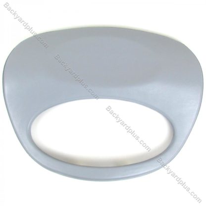 Pillow, Hot Spring, Oval, Neck Jet-Gray